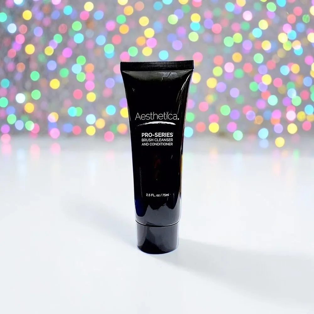 Aesthetica Pro-Series Makeup Brush Cleanser and Conditioner NWOB & Sealed 2.5 oz